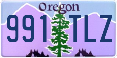 OR license plate 991TLZ