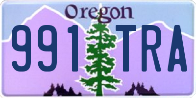 OR license plate 991TRA