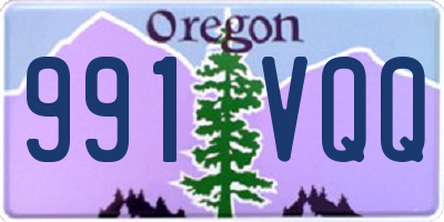 OR license plate 991VQQ