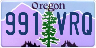 OR license plate 991VRQ