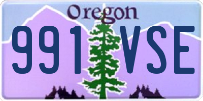 OR license plate 991VSE