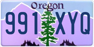 OR license plate 991XYQ