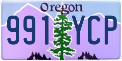 OR license plate 991YCP