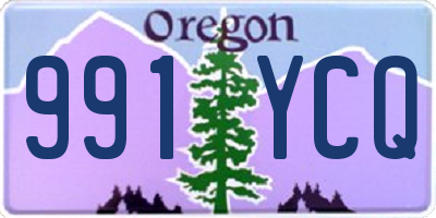 OR license plate 991YCQ