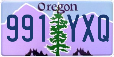 OR license plate 991YXQ