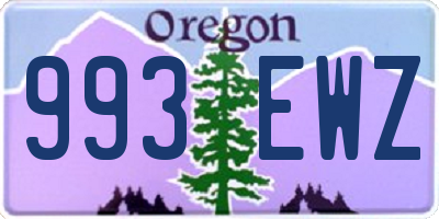 OR license plate 993EWZ