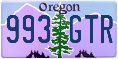 OR license plate 993GTR