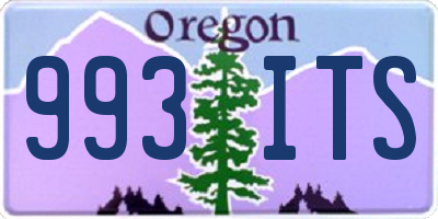 OR license plate 993ITS