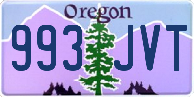 OR license plate 993JVT