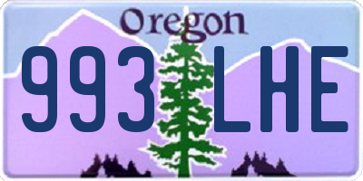 OR license plate 993LHE