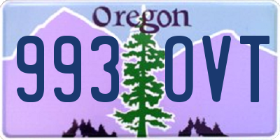 OR license plate 993OVT