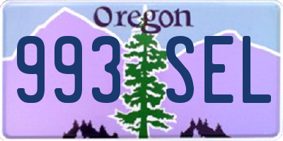 OR license plate 993SEL