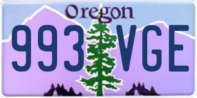 OR license plate 993VGE