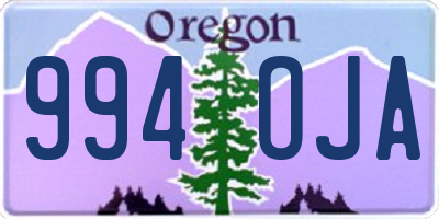 OR license plate 994OJA