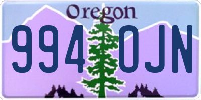 OR license plate 994OJN