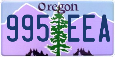 OR license plate 995EEA