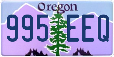 OR license plate 995EEQ