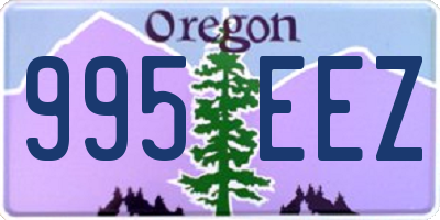 OR license plate 995EEZ