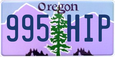 OR license plate 995HIP