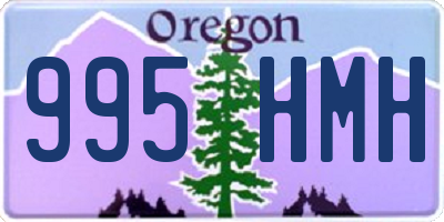 OR license plate 995HMH