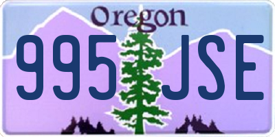 OR license plate 995JSE