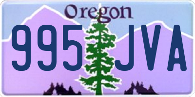 OR license plate 995JVA