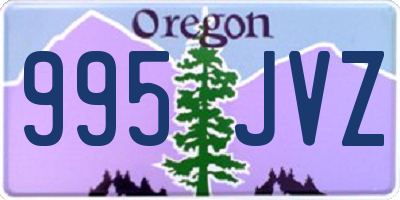 OR license plate 995JVZ