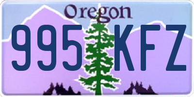 OR license plate 995KFZ