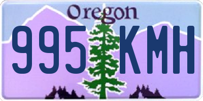 OR license plate 995KMH