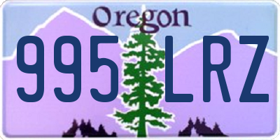OR license plate 995LRZ