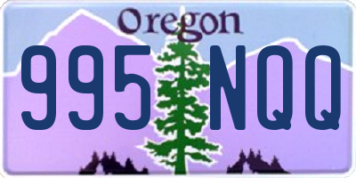 OR license plate 995NQQ