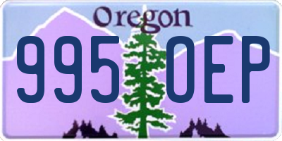 OR license plate 995OEP