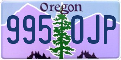 OR license plate 995OJP