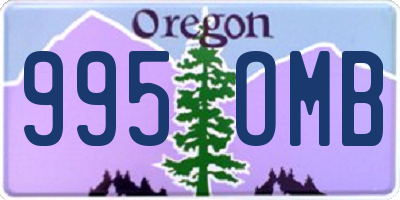 OR license plate 995OMB