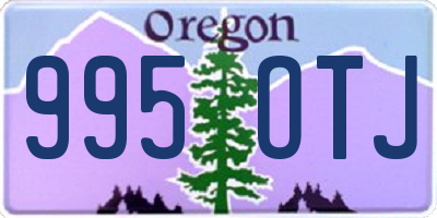 OR license plate 995OTJ
