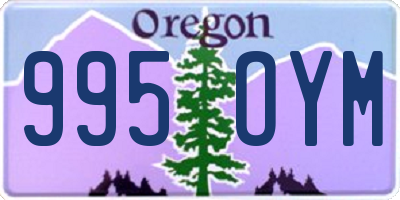 OR license plate 995OYM