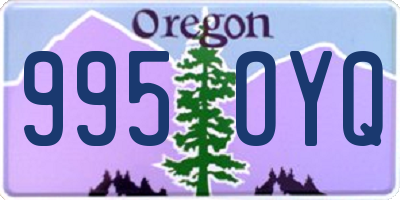 OR license plate 995OYQ