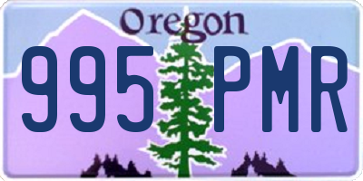 OR license plate 995PMR