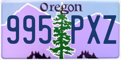 OR license plate 995PXZ
