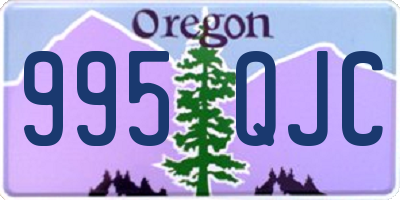 OR license plate 995QJC