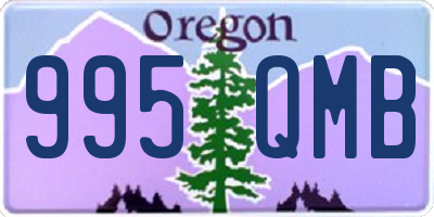 OR license plate 995QMB