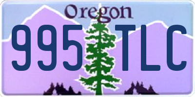 OR license plate 995TLC