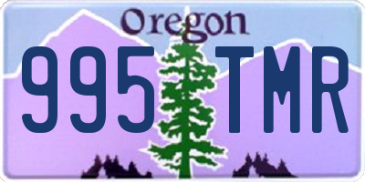 OR license plate 995TMR