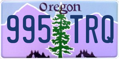 OR license plate 995TRQ