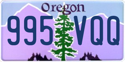 OR license plate 995VQQ