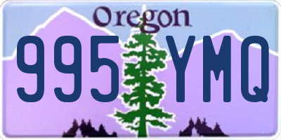 OR license plate 995YMQ