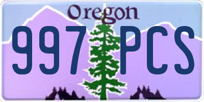 OR license plate 997PCS