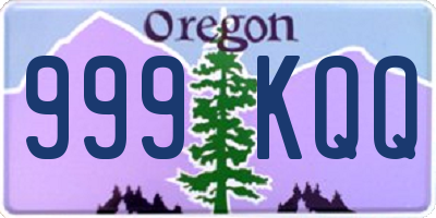 OR license plate 999KQQ