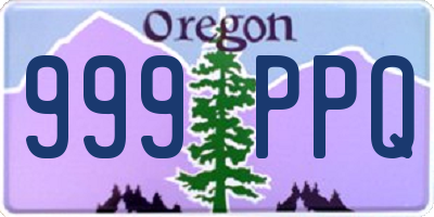 OR license plate 999PPQ