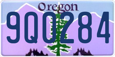 OR license plate 9Q0284